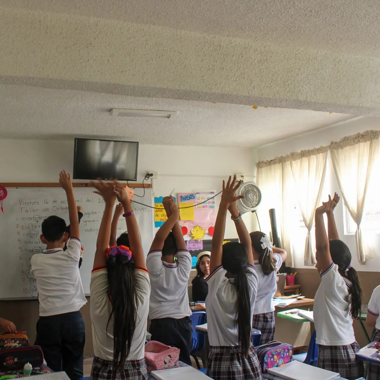 Dinámica en aula de COBEJU